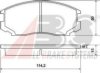 DAIHA 0449187403000 Brake Pad Set, disc brake